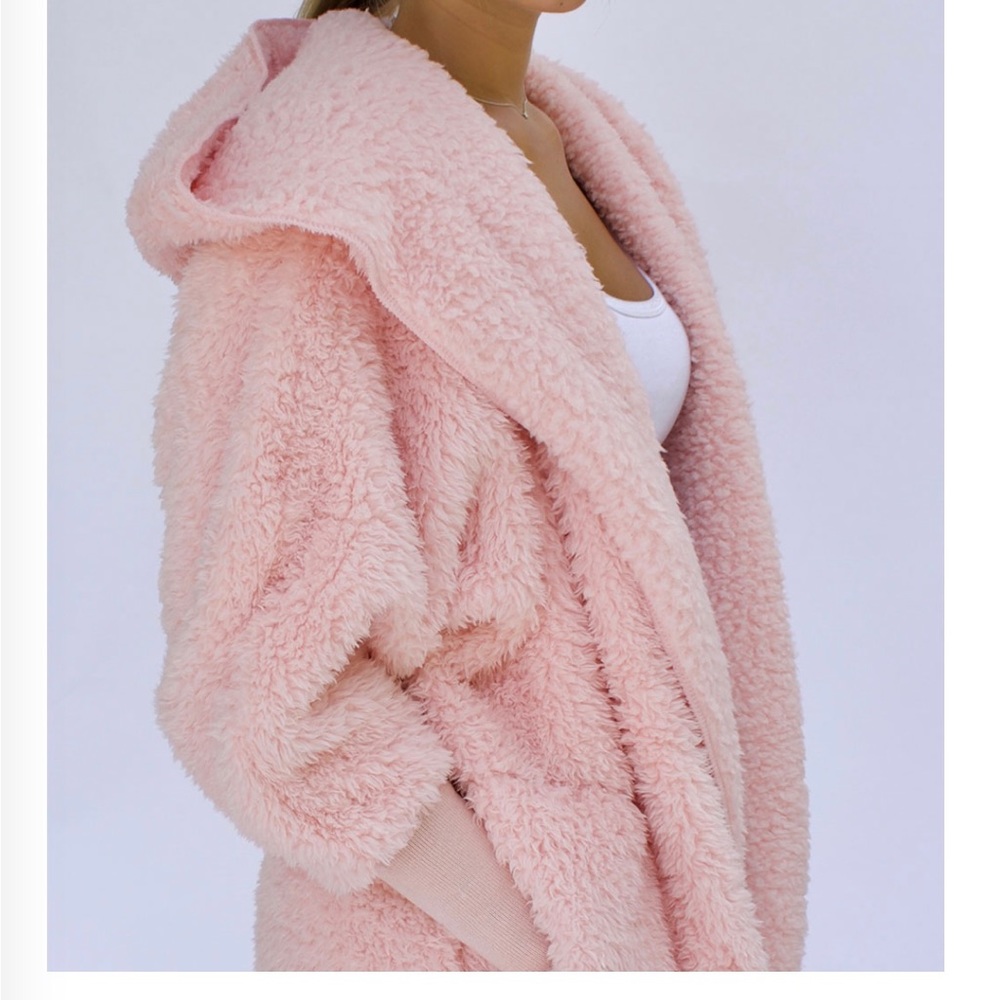 Nordic Beach Cozy Wrap in Pink Heaven